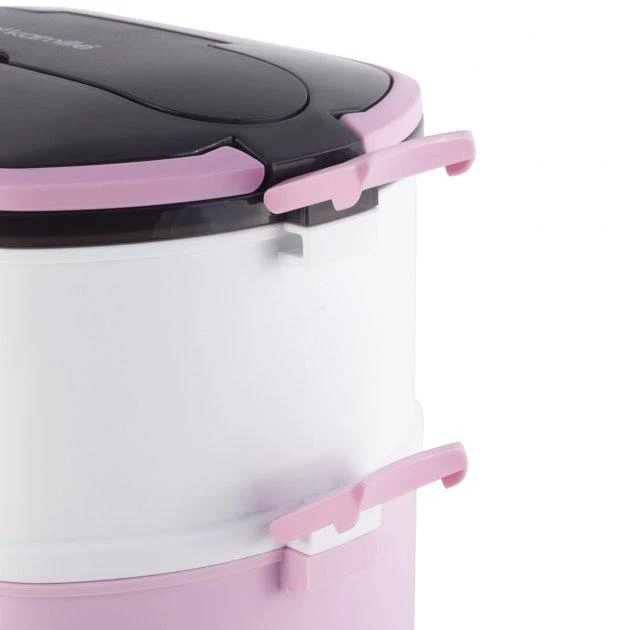 Pietų dėžutė 1500 ml Kamille KM-2139 Rožinė