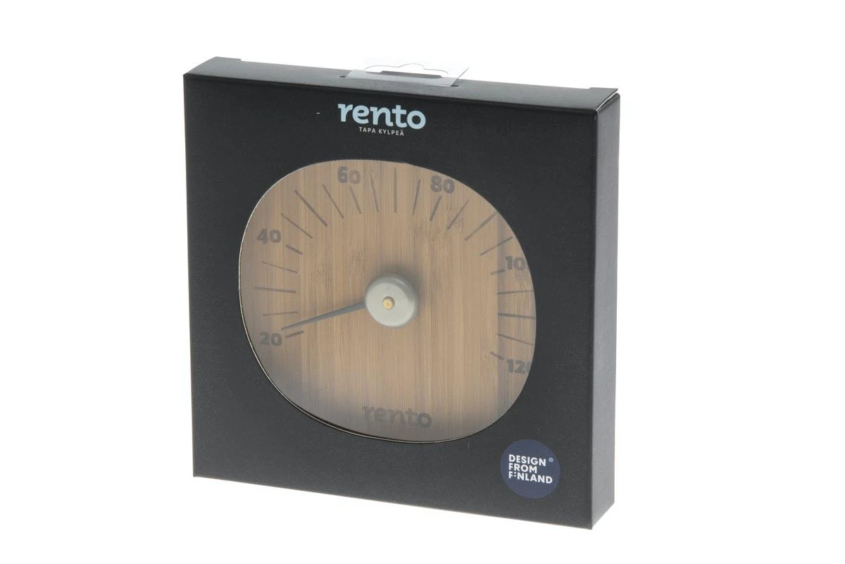 "Rento" pirties termometras (bambukas) 15x14x2cm