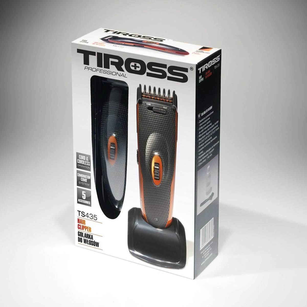 Plaukų kirpimo mašinėlė Tiross TS-435