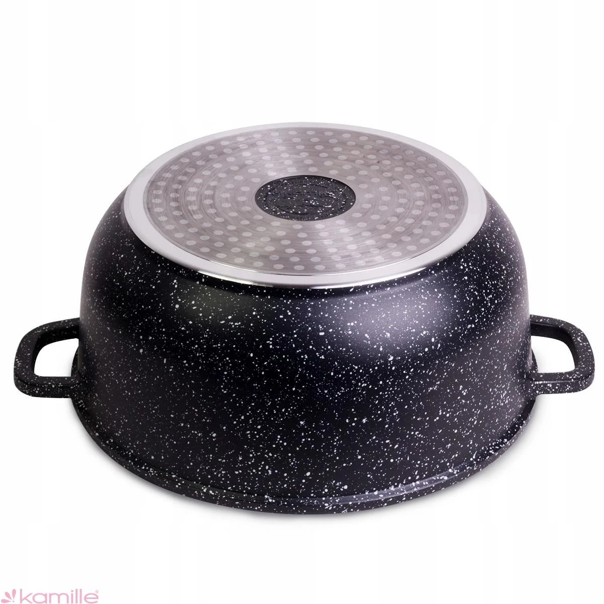 Puodas 4,5 L su marmuro danga KAMILLE 4405