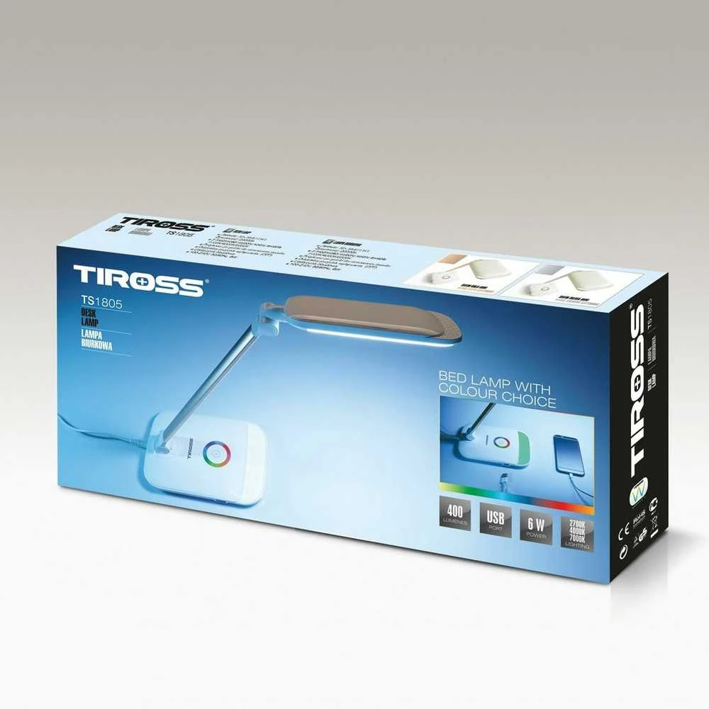 STALINĖ LED LEMPA TIROSS-1805