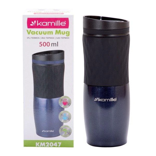TERMOSAS PUODELIS 0.5L KAMILLE KM-2047