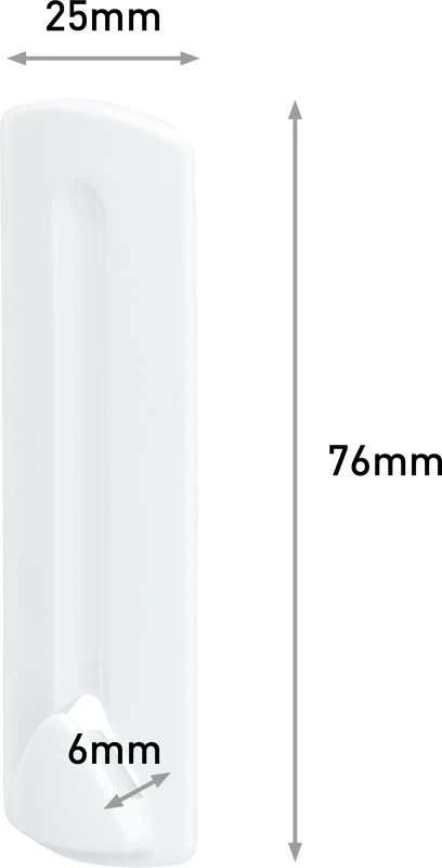 Nuotraukų rėmelis 3M paveikslų pakabos „Command Wire“ 1 kabliukas + 2 juostelės, balta