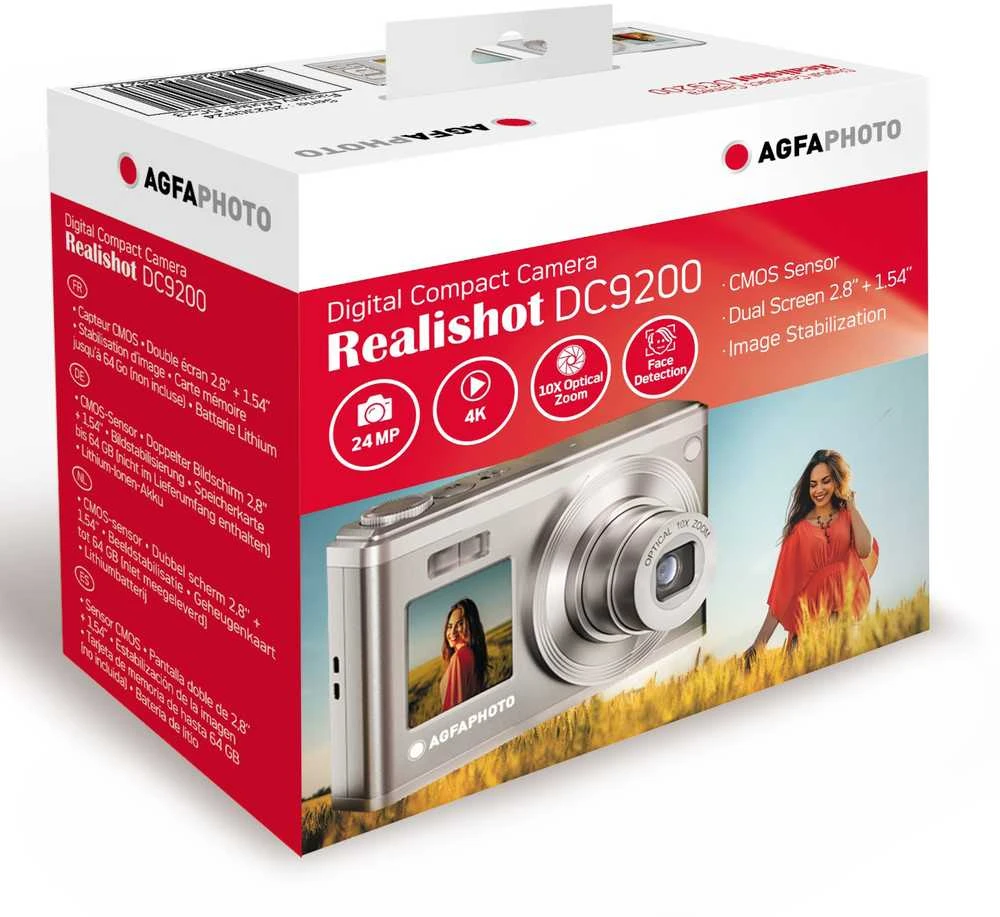 AgfaPhoto Agfa Photo DC9200 4K Sidabrinė