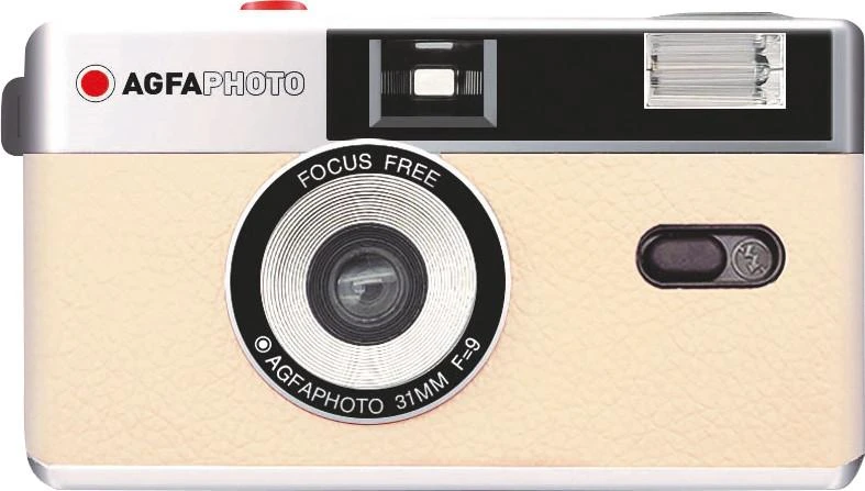 AGFAPHOTO daugkartinio naudojimo fotoaparatas 35MM BEIGE
