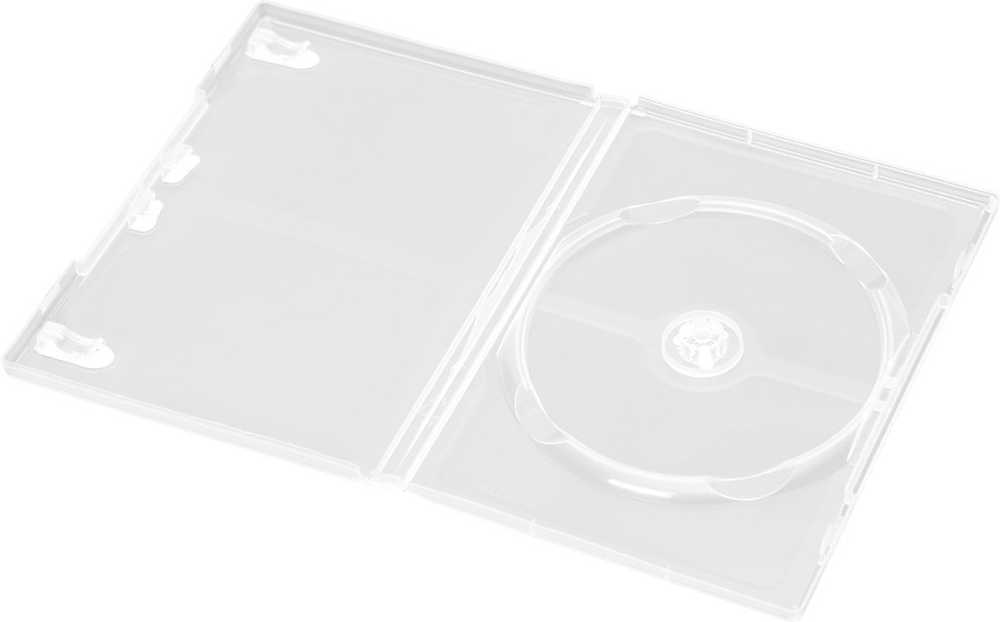 Amaray Platinet PLATINET PUDEŁKO DVD 14MM PREMIUM 1 CLEAR [45654]