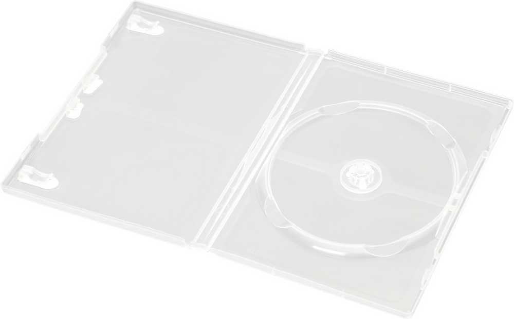 Amaray Platinet PLATINET PUDEŁKO DVD 14MM PREMIUM 1 CLEAR [45654]