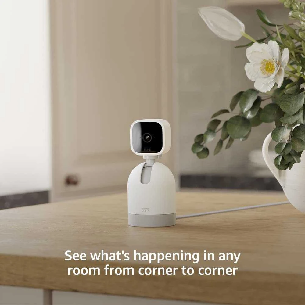 Amazon „Blink“ – mini pakreipiama kamera – balta