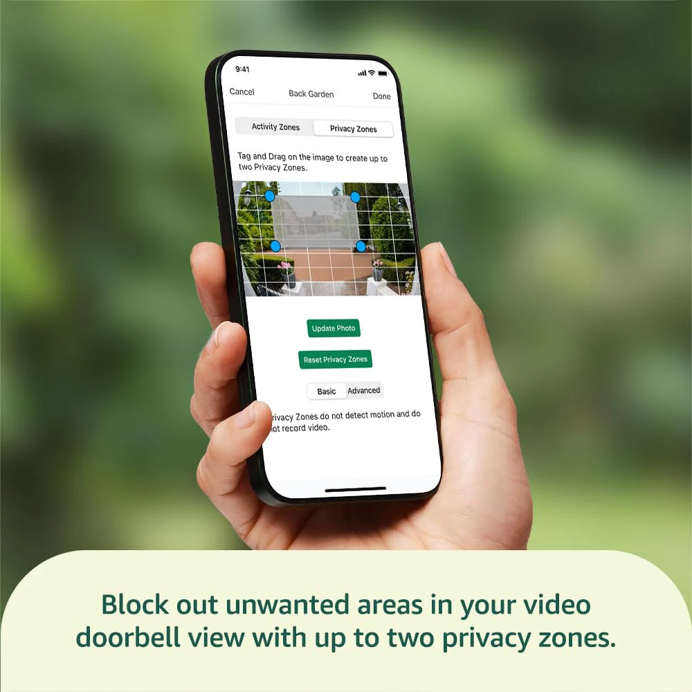 Amazon Blink Video Doorbell 2, baltas