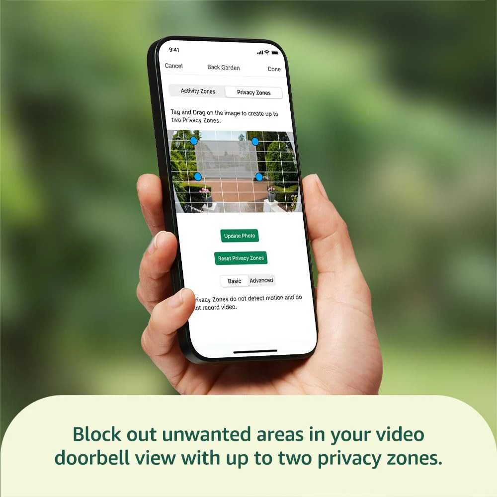 Amazon Blink Video Doorbell 2, baltas