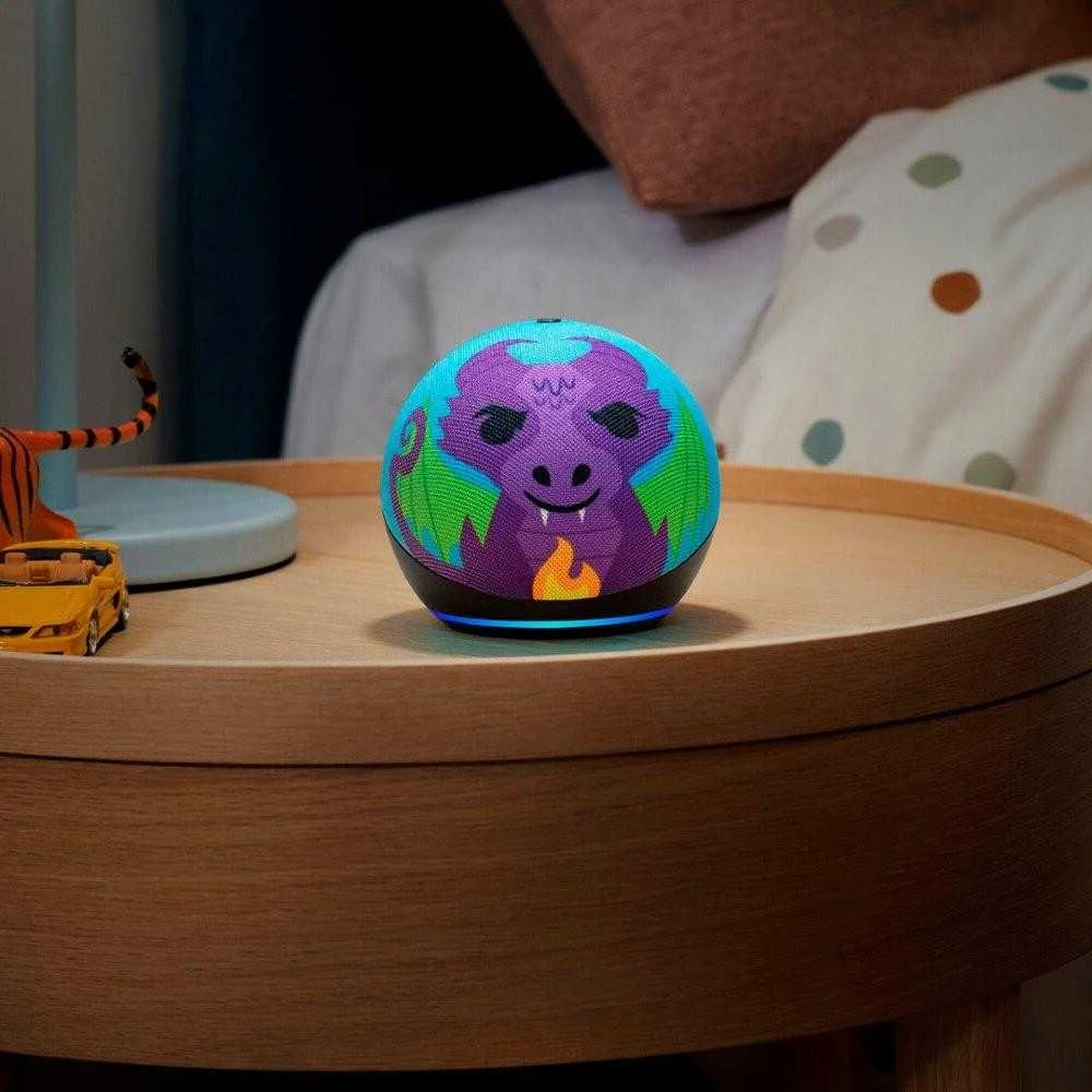 „Amazon“ – „Echo Dot Kids“ 5-osios kartos „Dragon Edition“