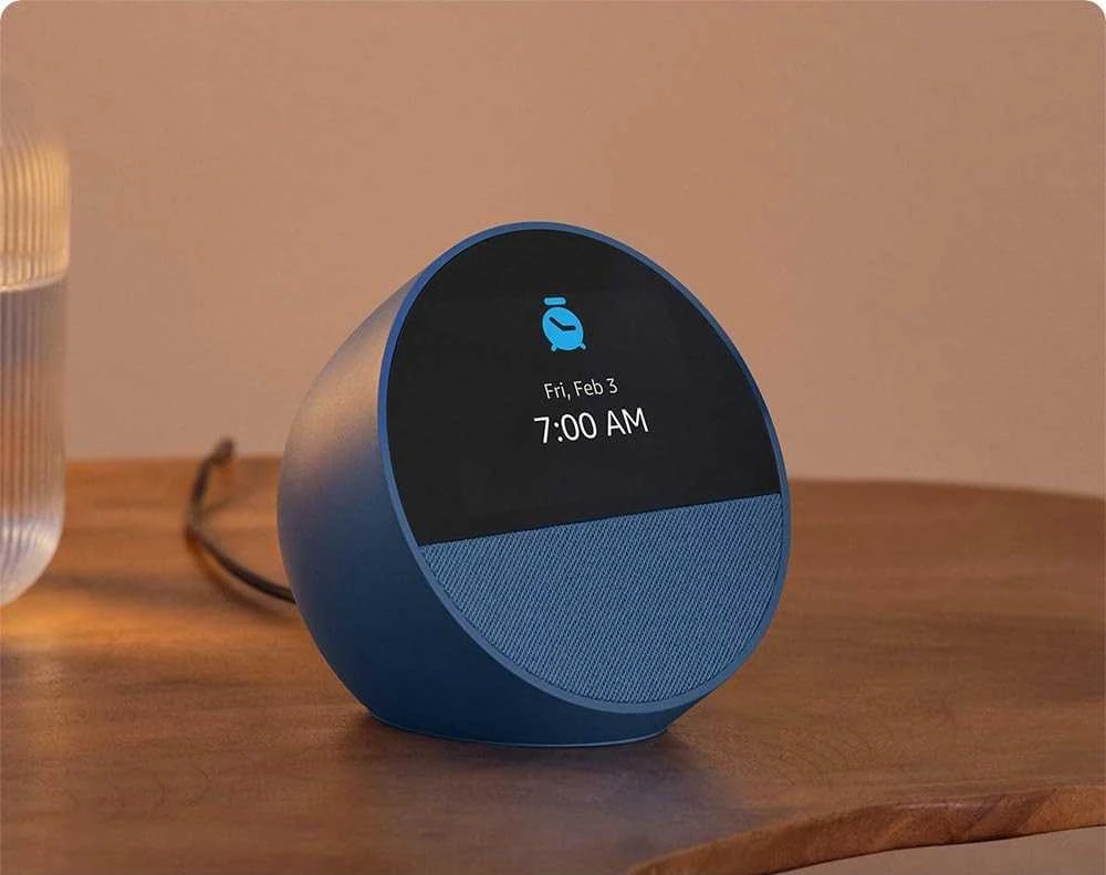 Amazon Echo Spot (2024) - Mėlyna