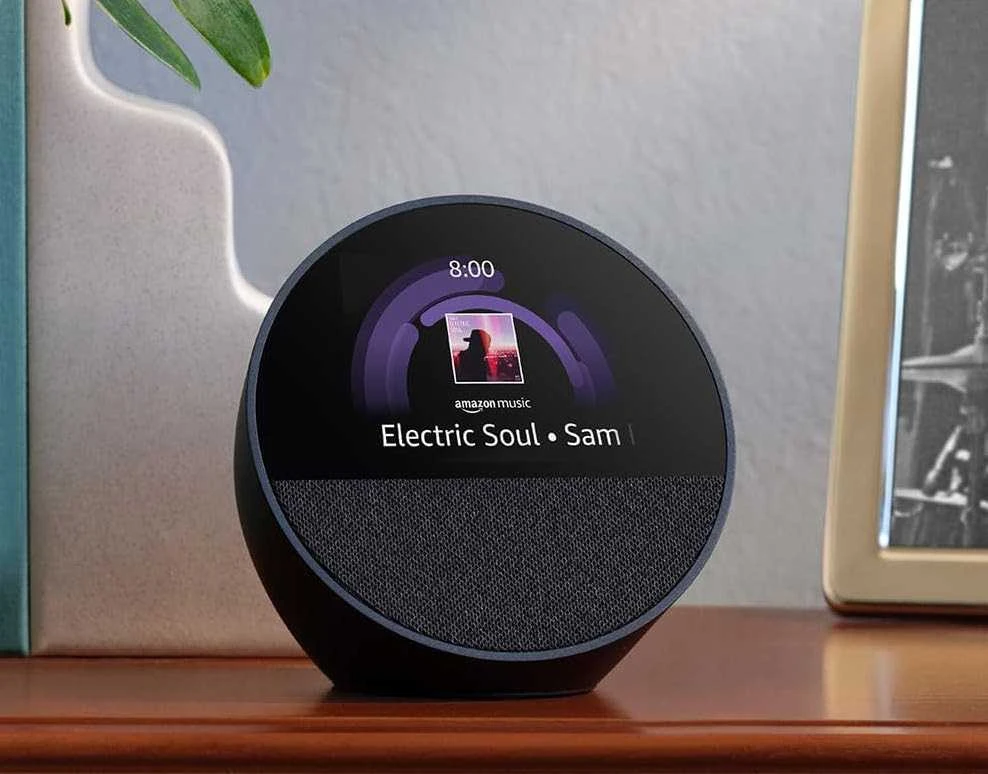 Išmanusis ekranas - Amazon Echo Spot 2.83" Juodas