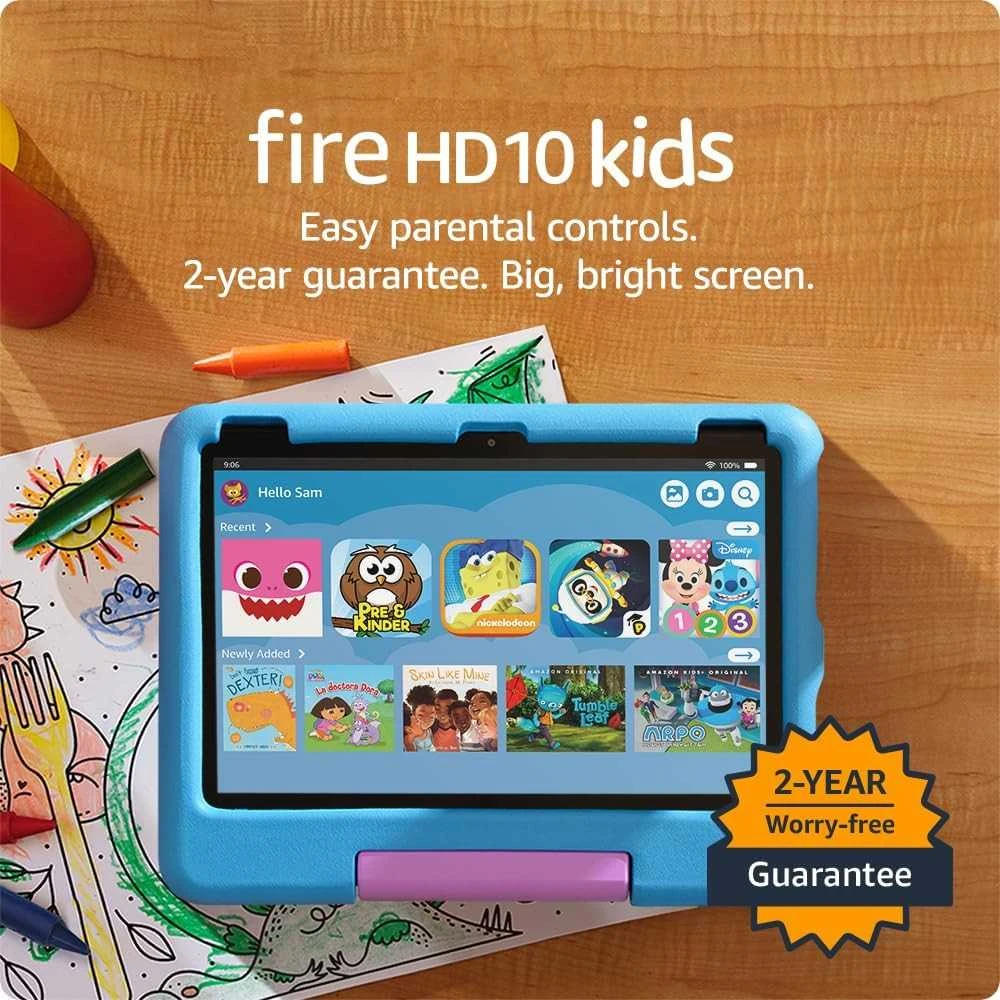 Planšetė Amazon Fire HD 10 32GB Kids 13th Gen, mėlyna