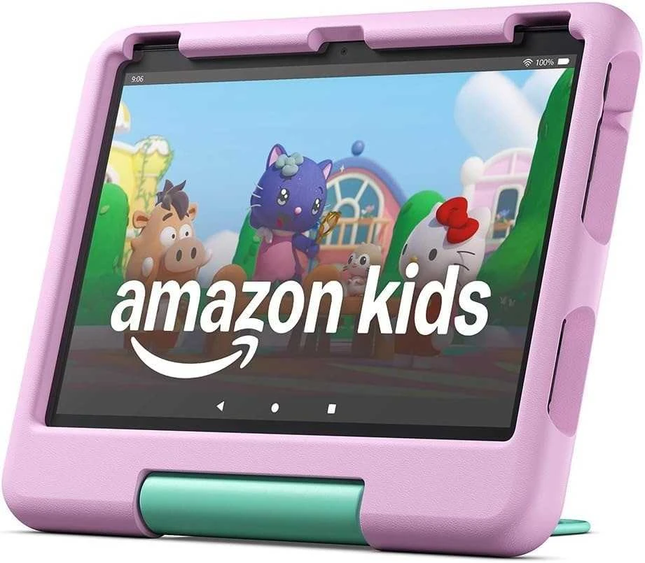 Planšetė Amazon Fire HD 10 32GB Kids 13th Gen, rožinė