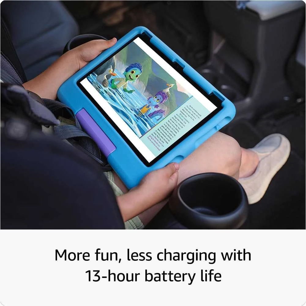 Planšetė Amazon Fire HD 10 32GB Kids 13th Gen, rožinė