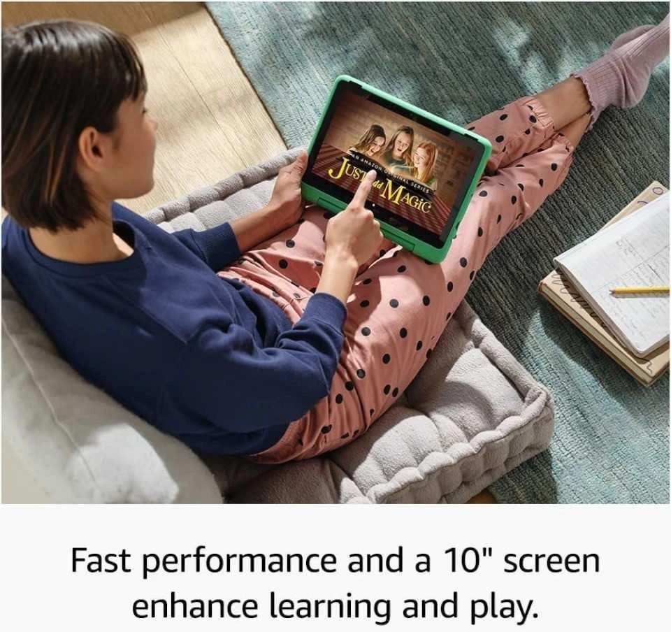 Planšetė Amazon Fire HD 10 32GB Kids Pro 13th Gen, laimingos dienos