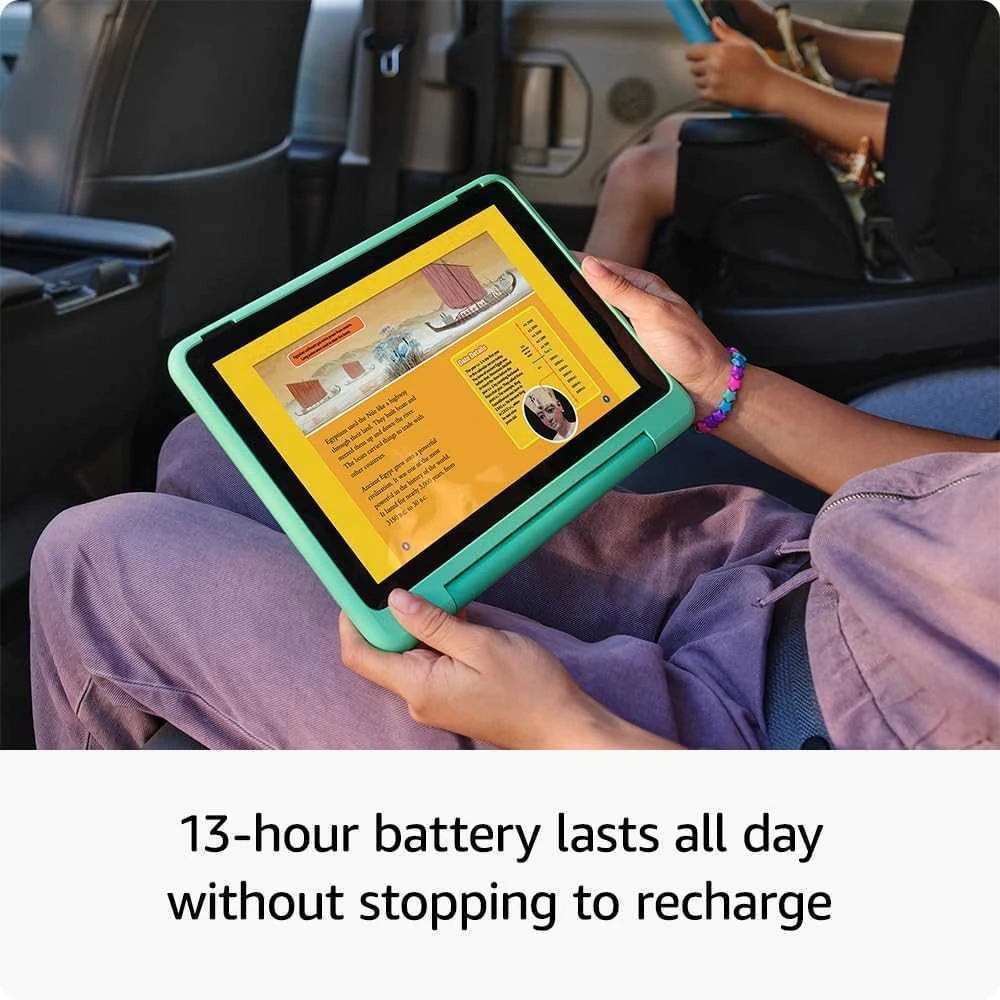 Planšetė Amazon Fire HD 10 32GB Kids Pro 13th Gen, laimingos dienos