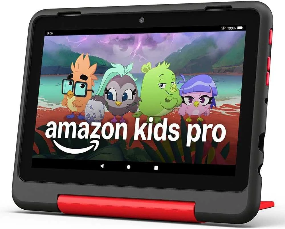 „Amazon Fire HD 8 Kids Pro Planšetė“ (2024 m.) „WiFi“ 32 GB nuo 6 iki 12 metų „Marvel's Avengers B0CVDPXVWR“