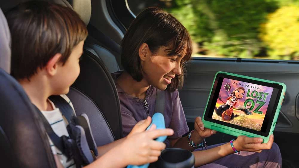 „Amazon Fire HD 8 Kids Pro Planšetė“ (2024 m.) „WiFi“ 32 GB nuo 6 iki 12 metų „Marvel's Avengers B0CVDPXVWR“