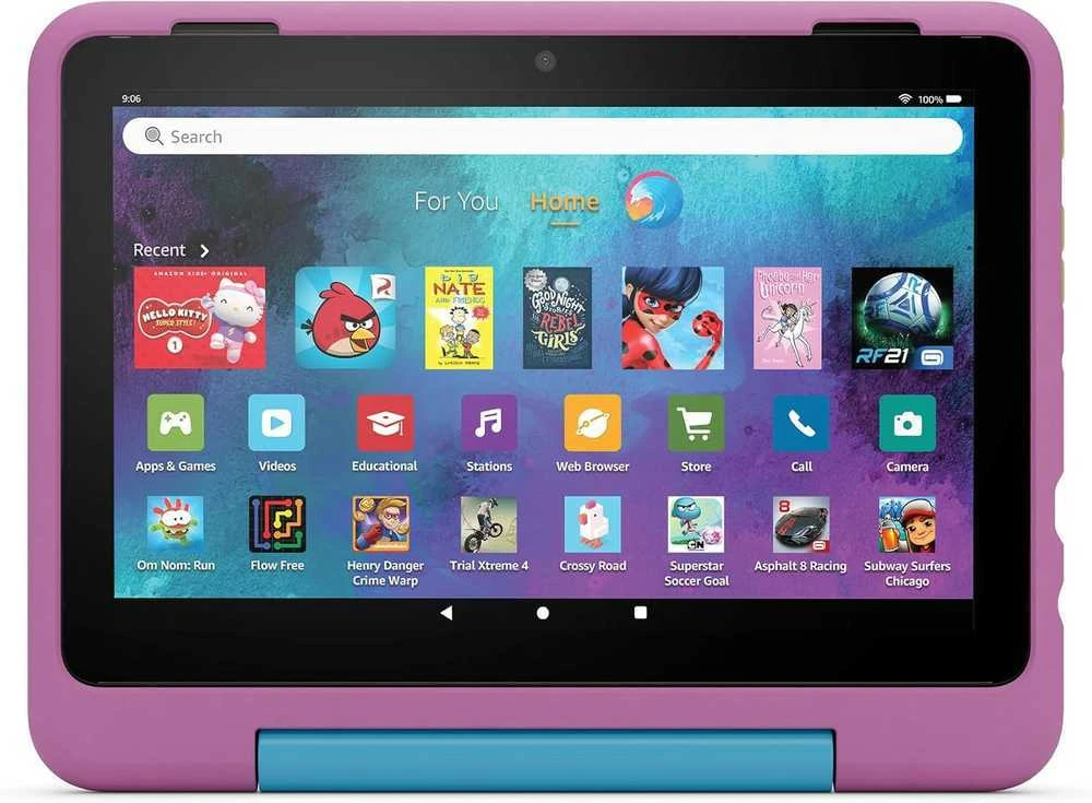 Planšetė Amazon | Fire HD 8 Kids Pro (2024) | Rožinė | 1280 x 800 pikselių | 32 GB | Wi-Fi | 802.11ac | Bluetooth versija 5.2