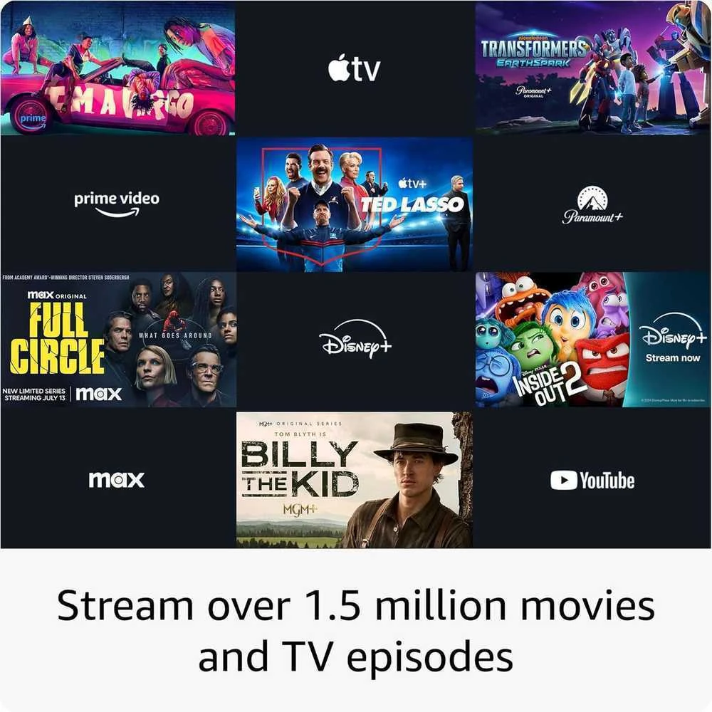 Išmanusis televizijos priedėlis „Amazon Fire TV Stick 4K Max“ su „Wi-Fi 6E“ ir „Ambient TV“ funkcija