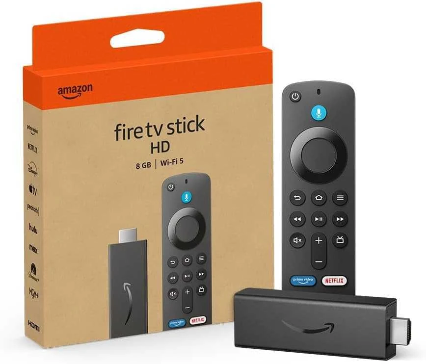 Vaizdo grotuvas Transliacijos įrenginys - Amazon Fire TV Stick FHD 2024 su Alexa balsu nuotoliniu valdymu