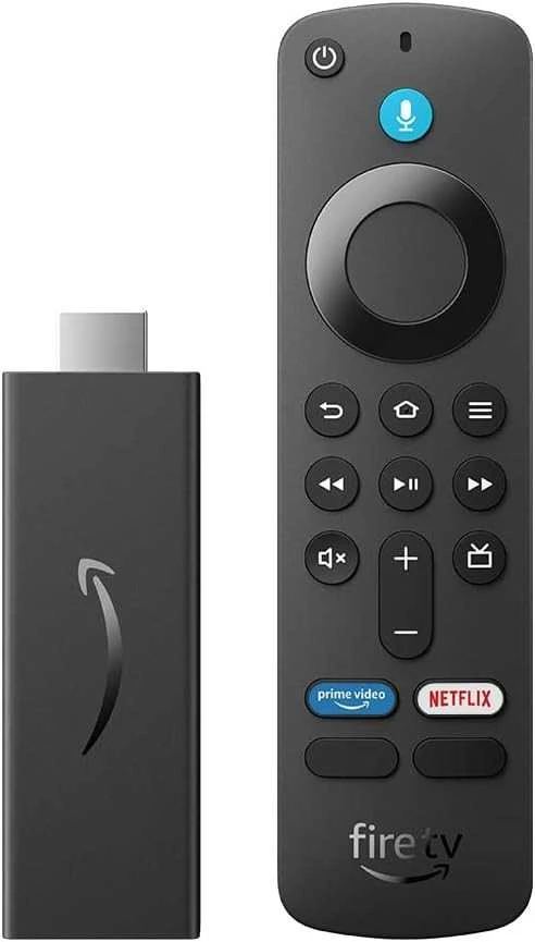 Vaizdo grotuvas Transliacijos įrenginys - Amazon Fire TV Stick FHD 2024 su Alexa balsu nuotoliniu valdymu