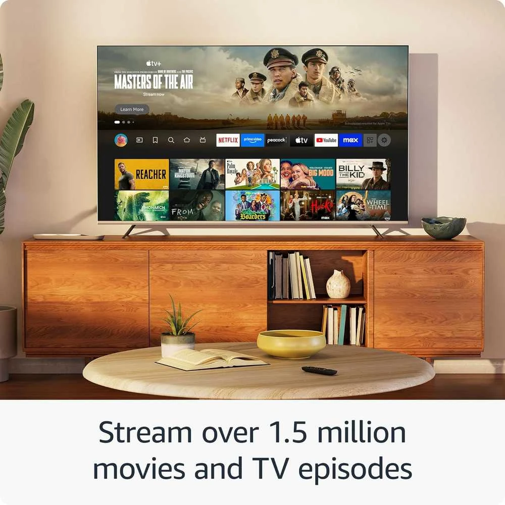Vaizdo grotuvas Transliacijos įrenginys - Amazon Fire TV Stick FHD 2024 su Alexa balsu nuotoliniu valdymu