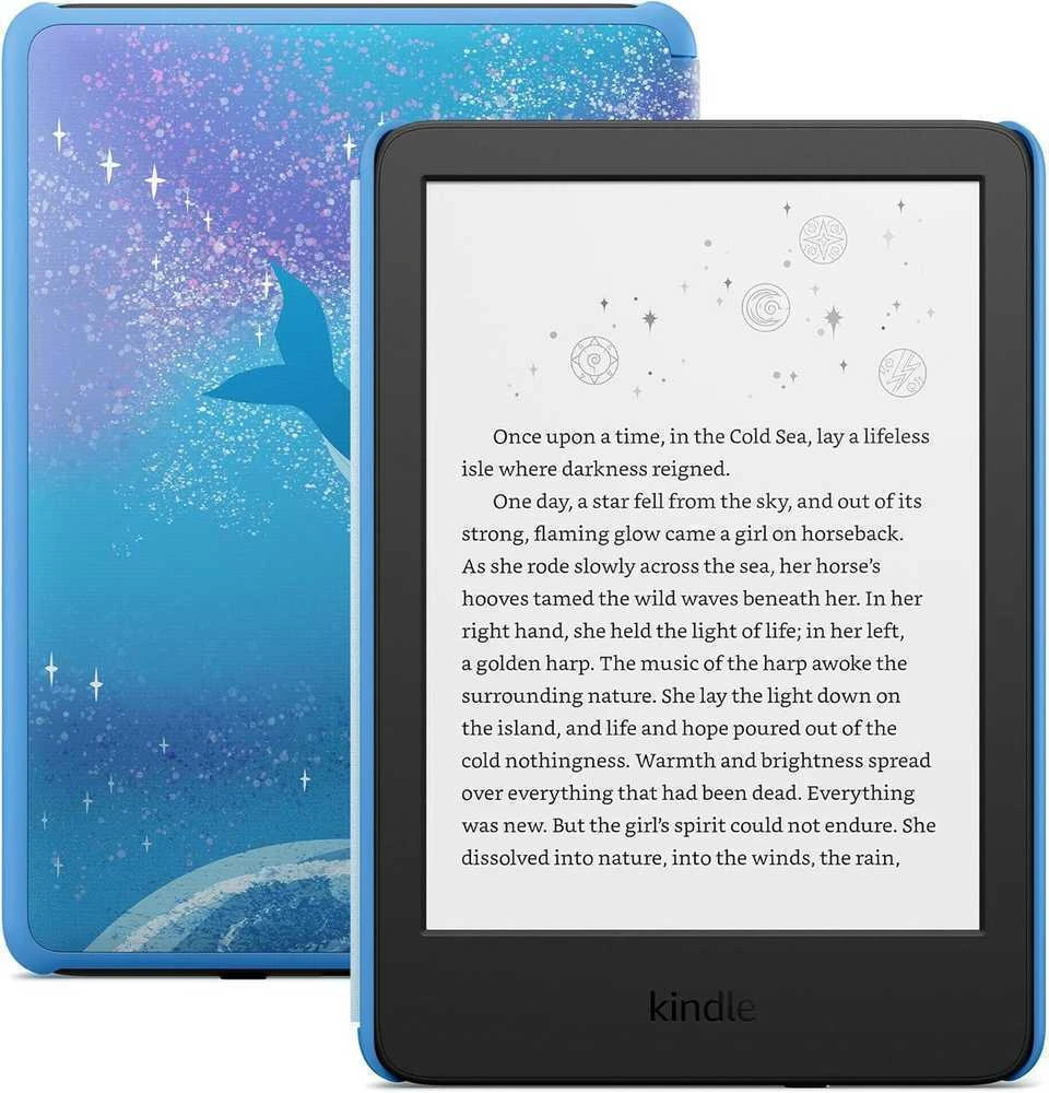 Amazon Planšetė Kindle Kids Edition (16 GB) Space Whale Design