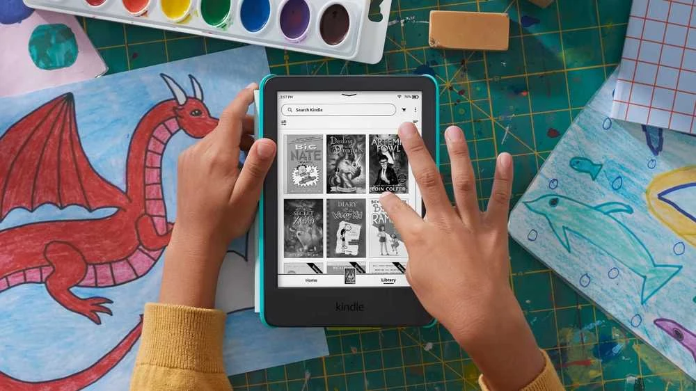 Amazon Planšetė Kindle Kids Edition (16 GB) Space Whale Design