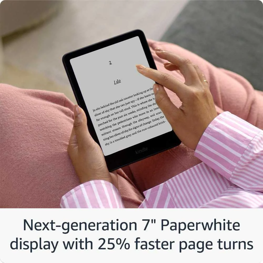 Elektroninė skaityklė Amazon Kindle Paperwhite 7 col., 16GB, 300ppi, su reklamomis, juodos spalvos