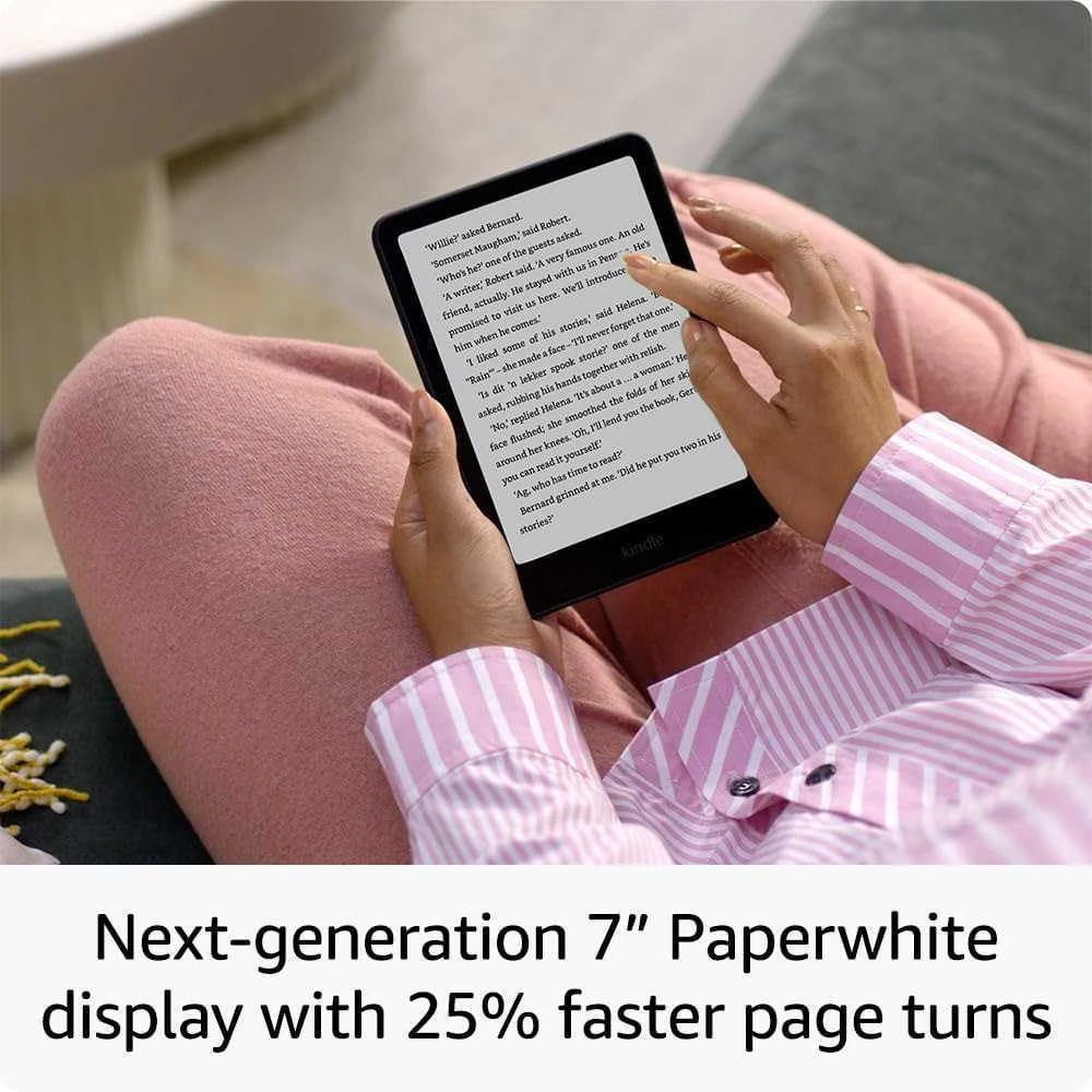 Amazon Kindle Paperwhite Signature Edition, 32 GB, 12-osios kartos (2024 m.), juodos spalvos