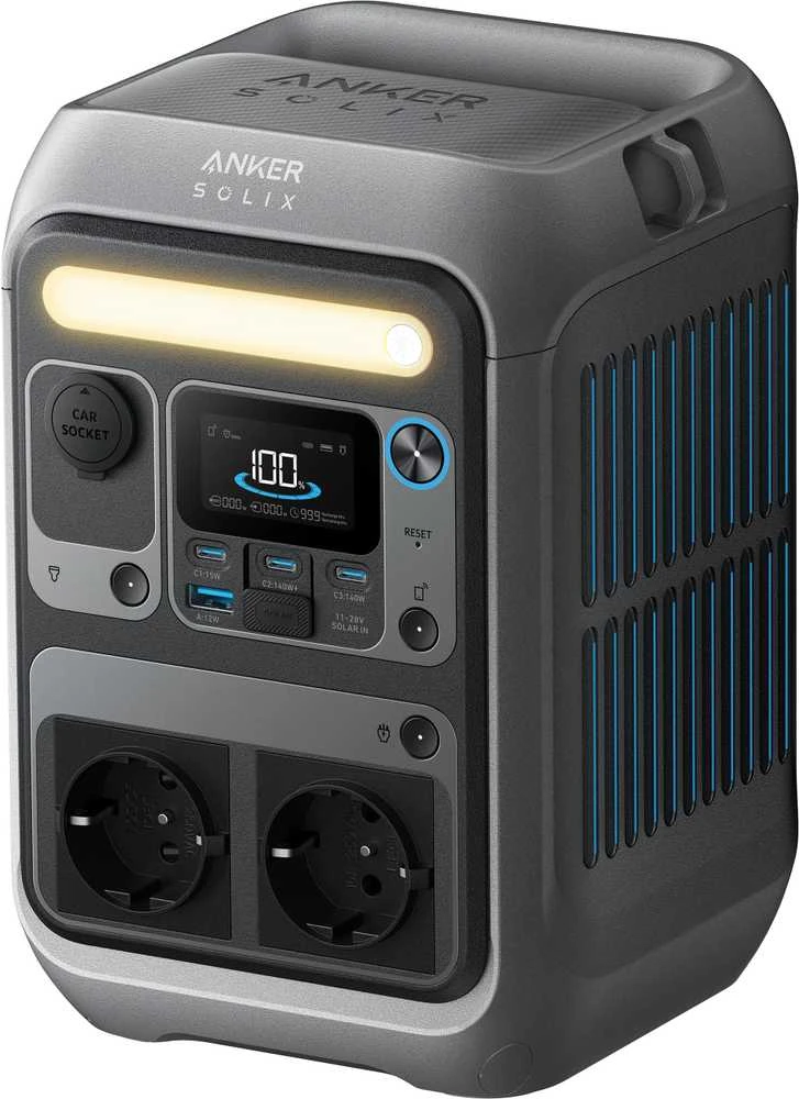 Anker SOLIX C300X nešiojama elektros energijos stotis 288 Wh | 300 W