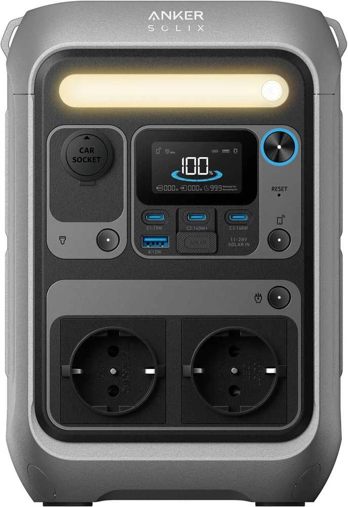 Anker SOLIX C300X nešiojama elektros energijos stotis 288 Wh | 300 W