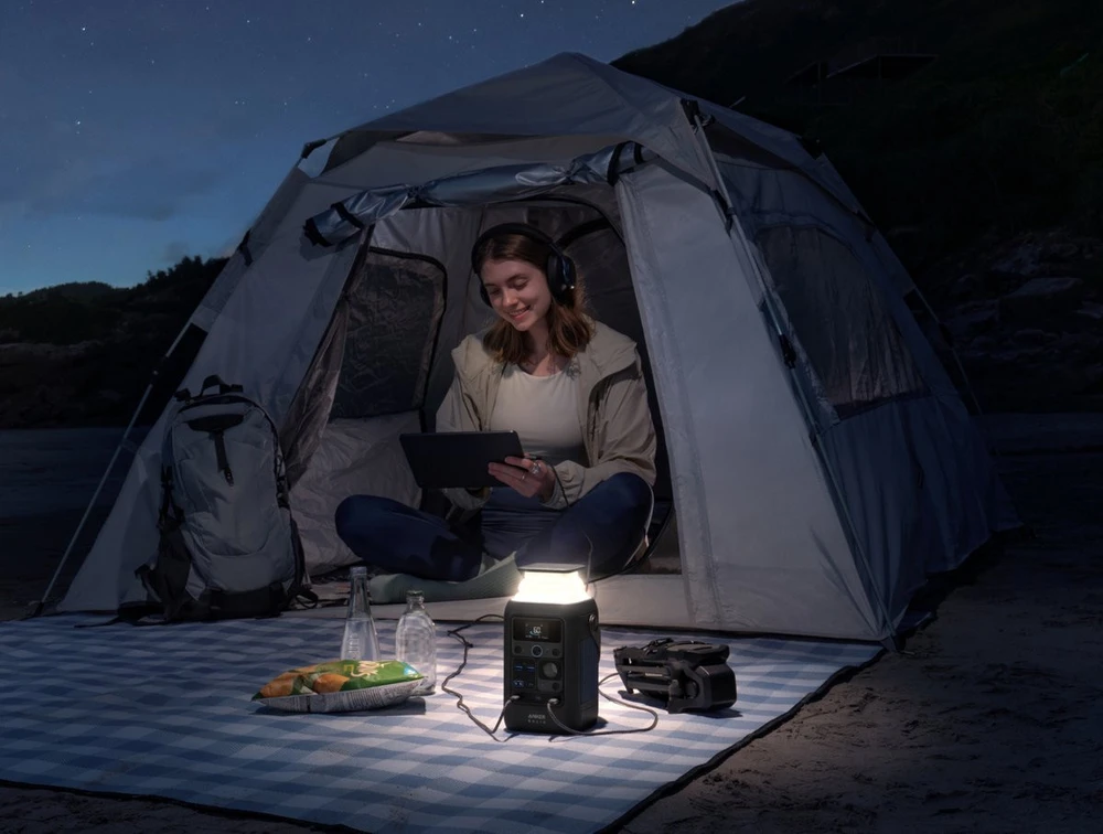 Anker SOLIX C300X DC nešiojama elektros energijos stotis 288 Wh | 300 W