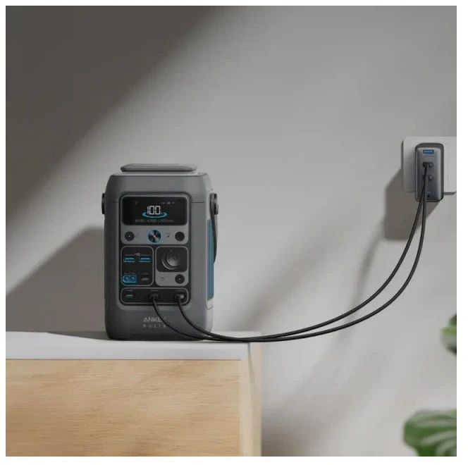 Anker SOLIX C300X DC nešiojama elektros energijos stotis 288 Wh | 300 W