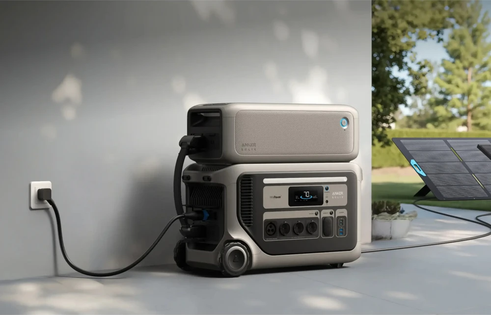 Nešiojama „Anker Solix“ elektrinė, 3072 Wh, 3600 W | F3000