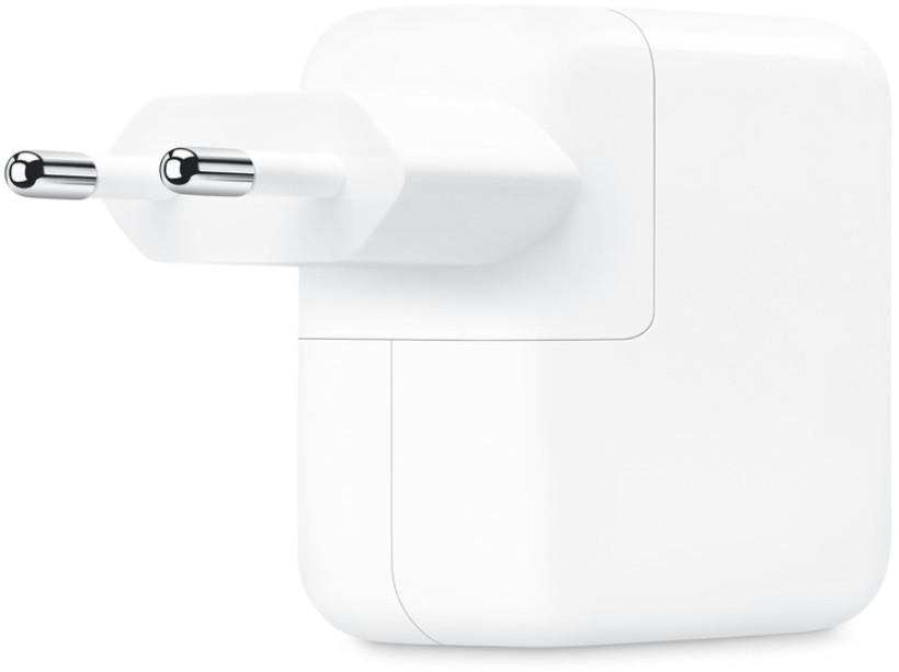 Apple 35W dviejų USB-C prievadų maitinimo adapteris