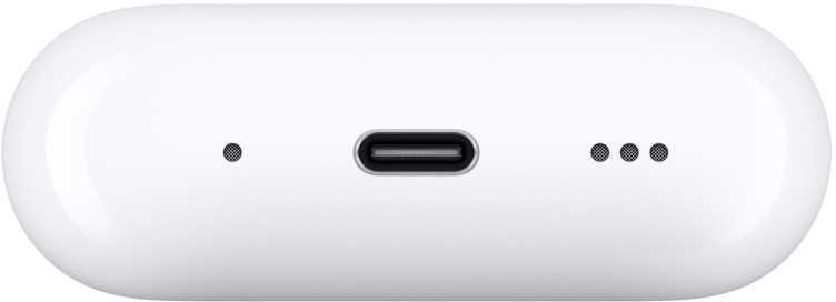Ausinės Apple AirPods Pro (2 kartos) su "MagSafe" dėklu (USB-C), baltos spalvos