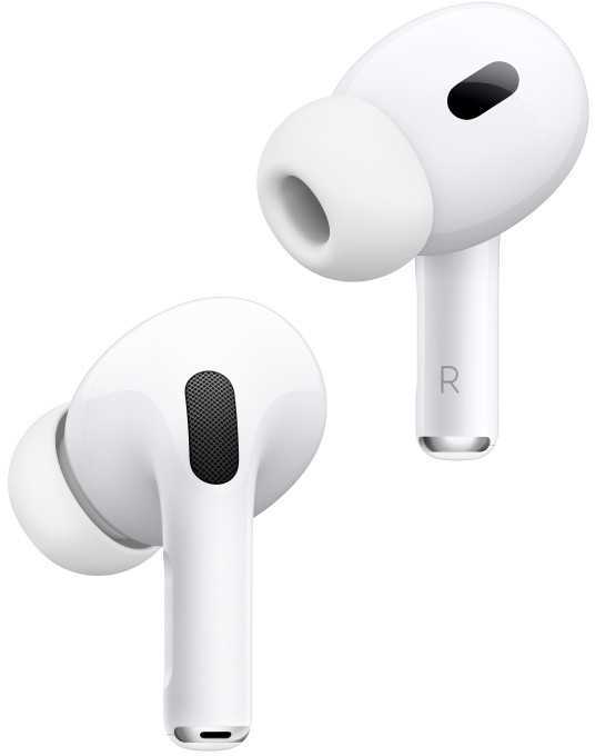Ausinės Apple AirPods Pro (2 kartos) su "MagSafe" dėklu (USB-C), baltos spalvos