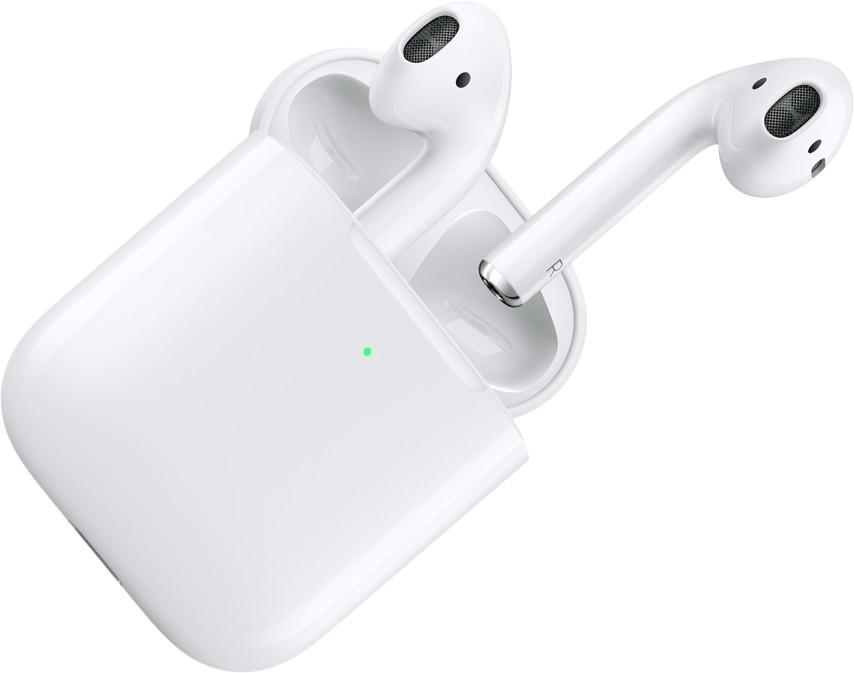 Ausinės Apple AirPods 2 su įkrovimo 