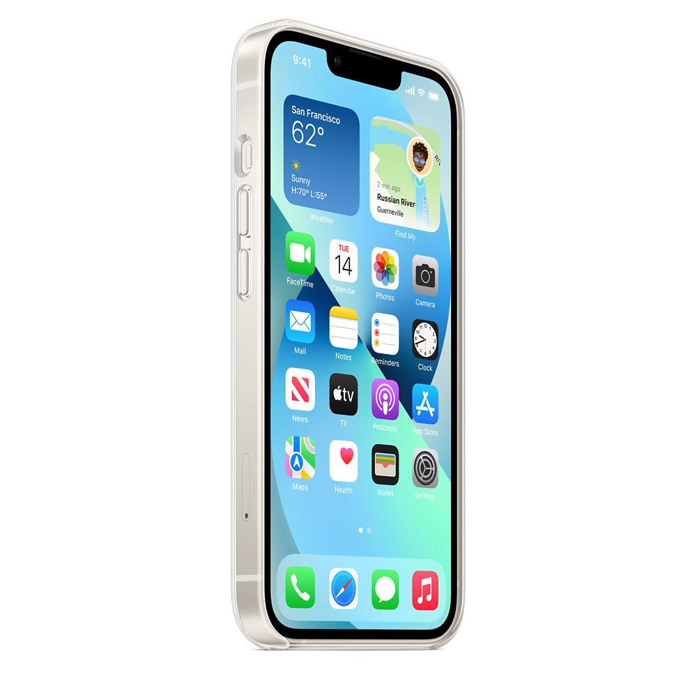Apple „iPhone 13“ skaidrus dėklas su „MagSafe“.