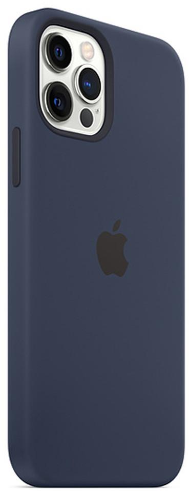 Apple „iPhone 12 Pro Max“ silikoninis dėklas su „MagSafe“ – „Deep Navy“.