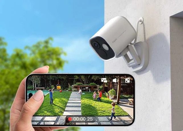 Aqara G5 Pro Wi-Fi IP65 – Išmani Kamera ir Centralė Viename, balta