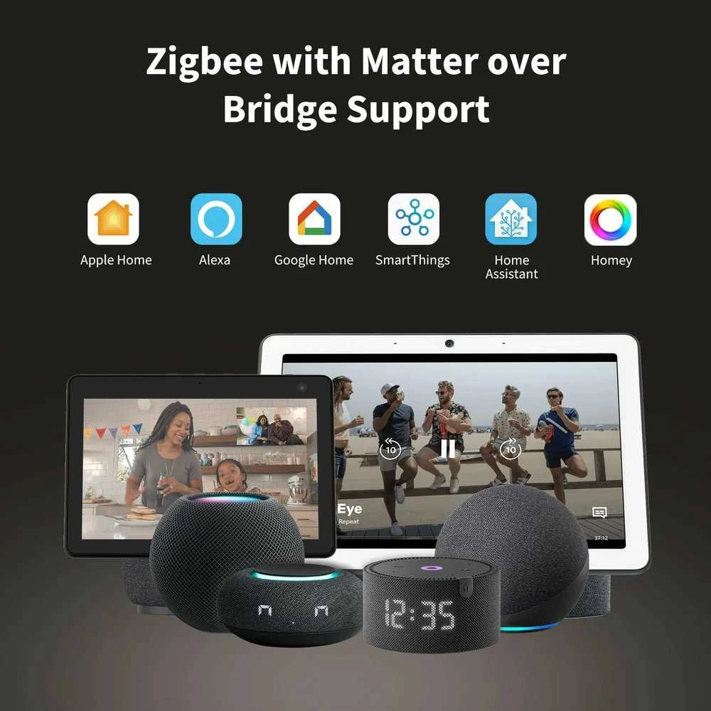 Aqara Ekranas Switch V1 Išmanus 2 kanalų zigbee, Bluetooth jungiklis (WS-K02D)