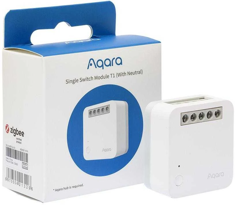 Aqara T1 1 kanalo Zigbee išmanioji relė 10A (SSM-U01)