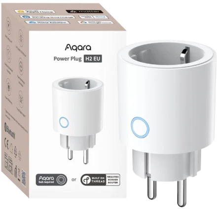 Aqara Power Plug H2 EU (RGB) – išmanus lizdas su RGB indikatoriumi