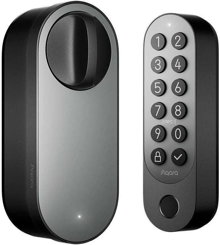Aqara Smart Lock U200 išmanioji durų spyna, juoda (EL-D02D-B)