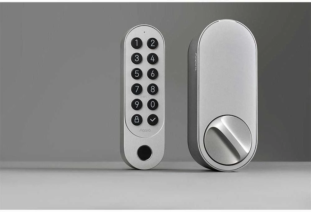 Aqara Smart Lock U200 išmanioji durų spyna, sidabrinė (EL-D02D-S)